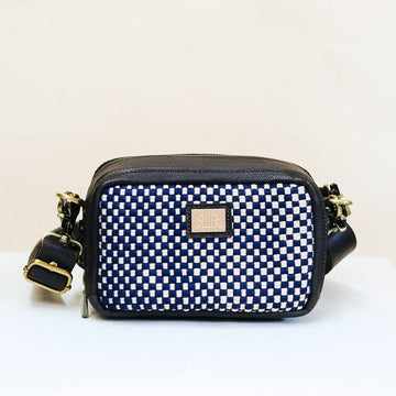 Bento Checkerboard Navy & Beige