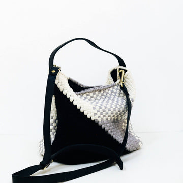 Buslo Mini Diagonal Weave Black & Gray