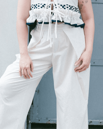 [Ready Today] Lakbay Pants White