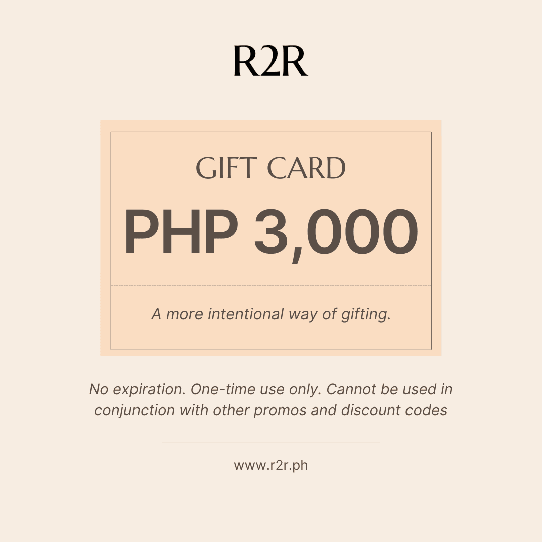 R2R Digital Gift Card Gift Cards R2R | Things That Matter