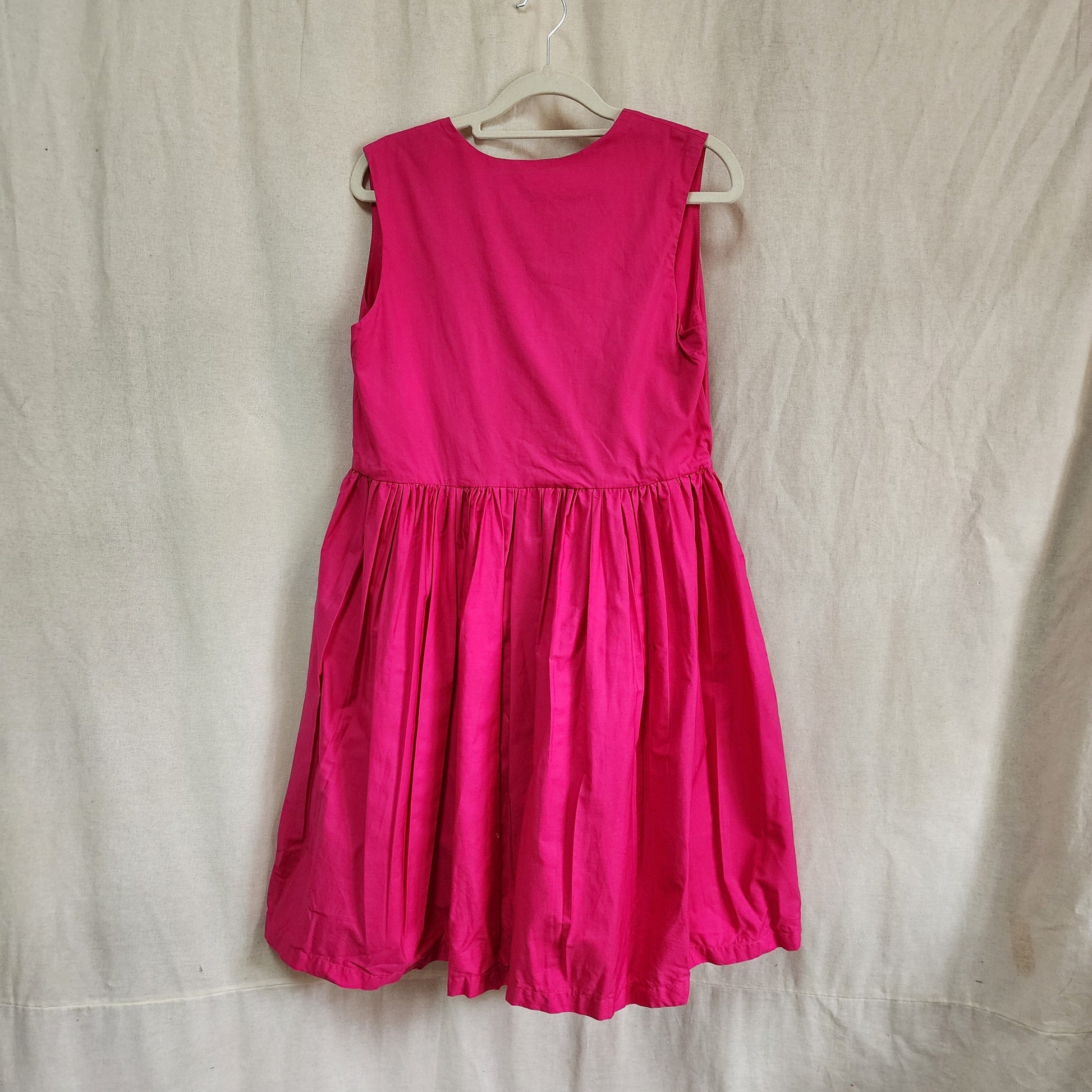 [RE-LOVE] Essential Wrap Dress (Short) - Hot Pink Fashion Rags2Riches