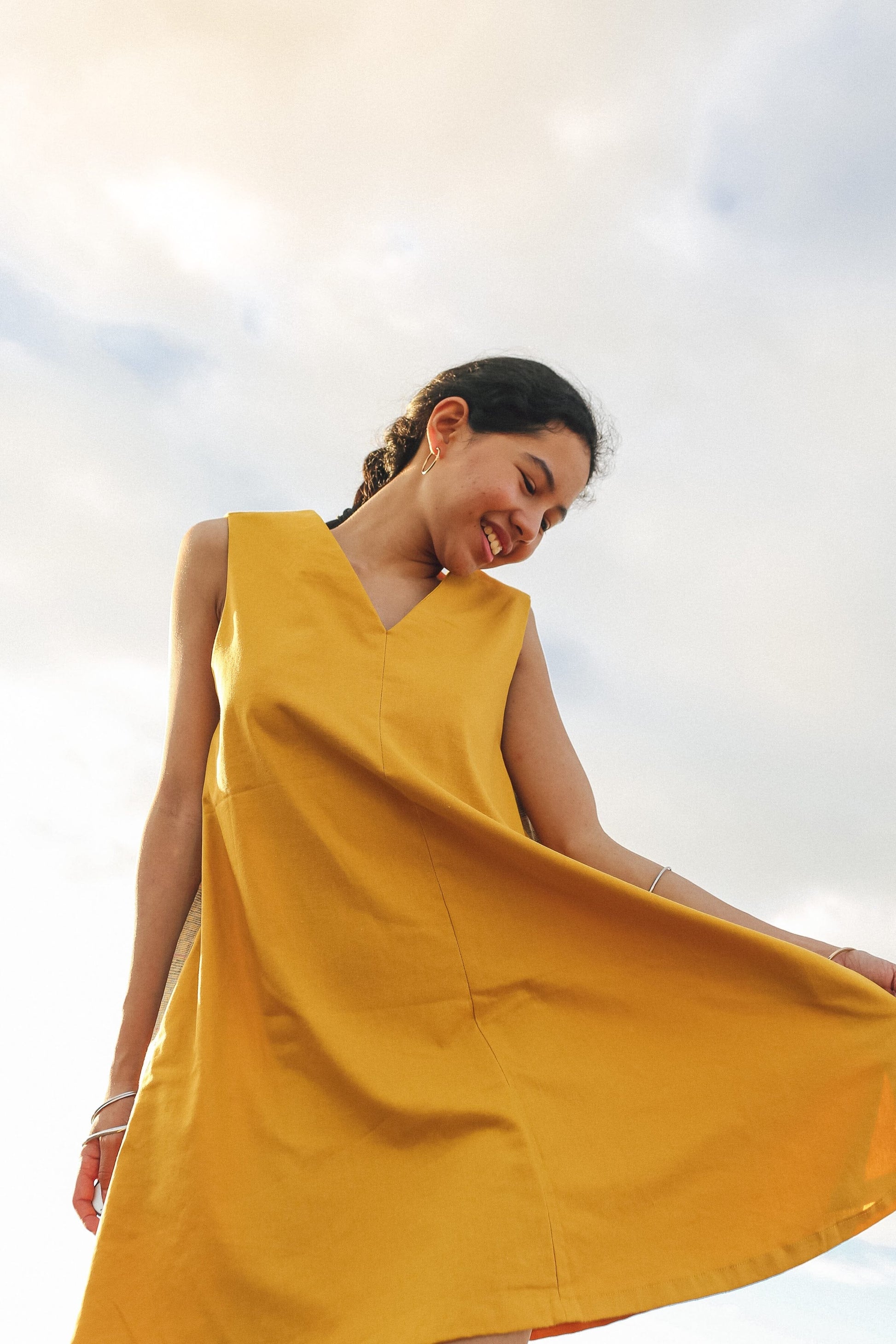 [RE - LOVE] Lily Dress Yellow Fashion Rags2Riches