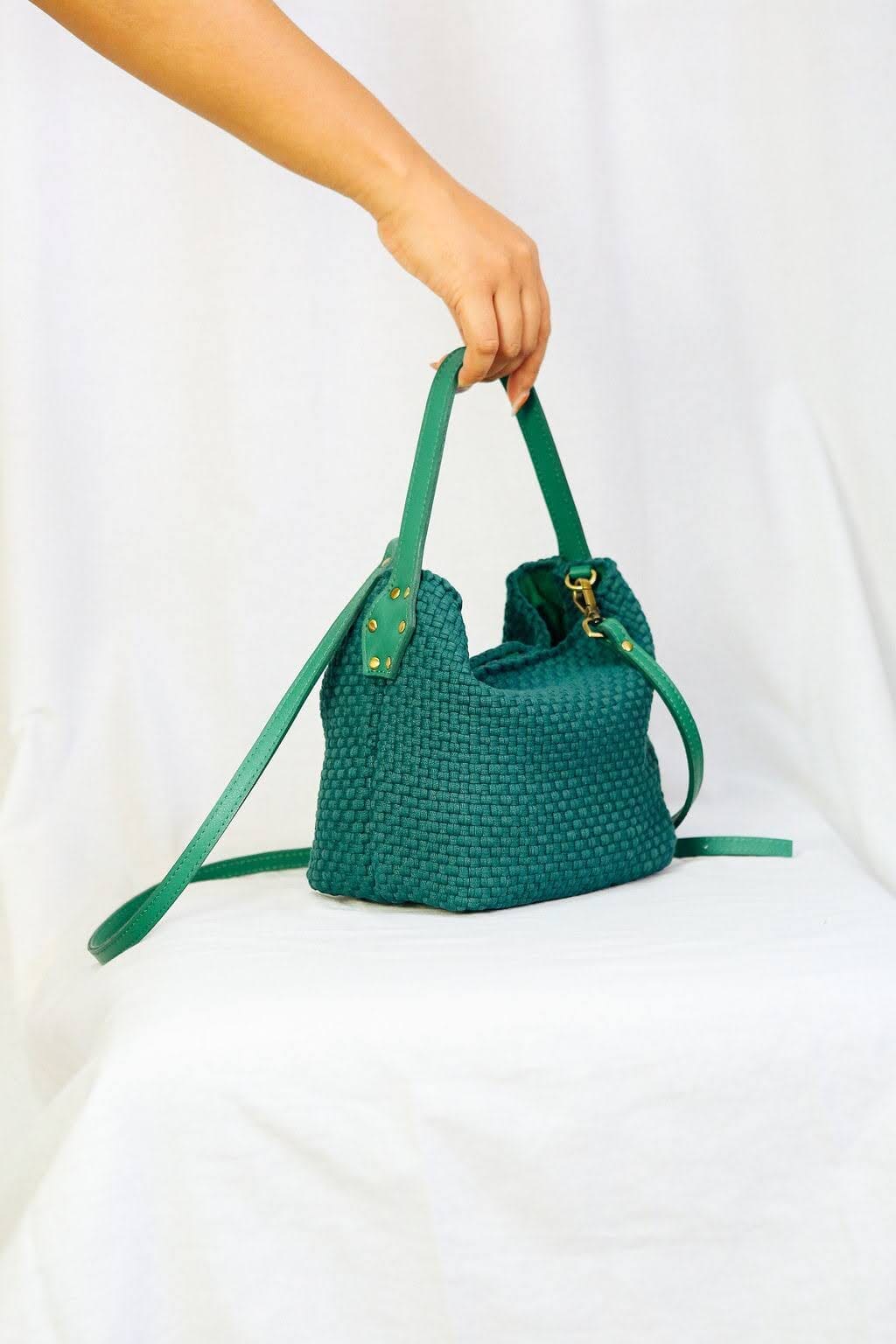 [Ready Today] Buslo Micro Monochrome Green Fashion Rags2Riches