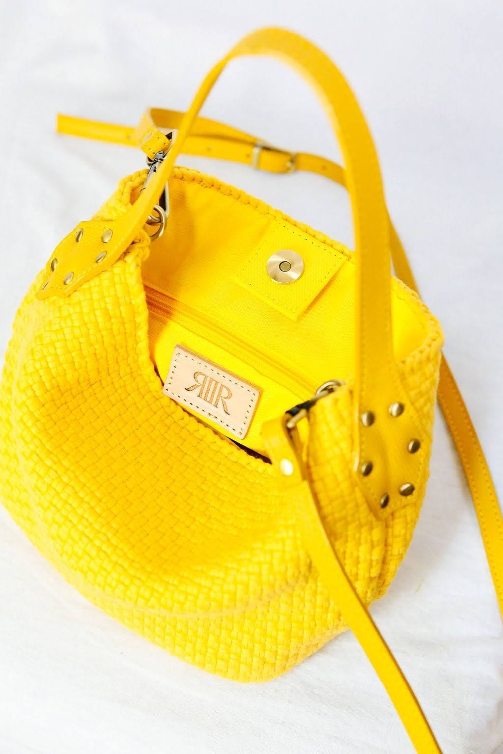 [Ready Today] Buslo Micro Monochrome Yellow Fashion Rags2Riches