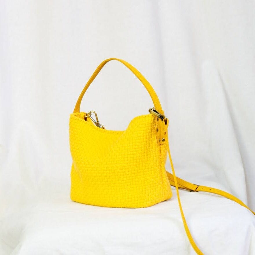 [Ready Today] Buslo Micro Monochrome Yellow Fashion Rags2Riches