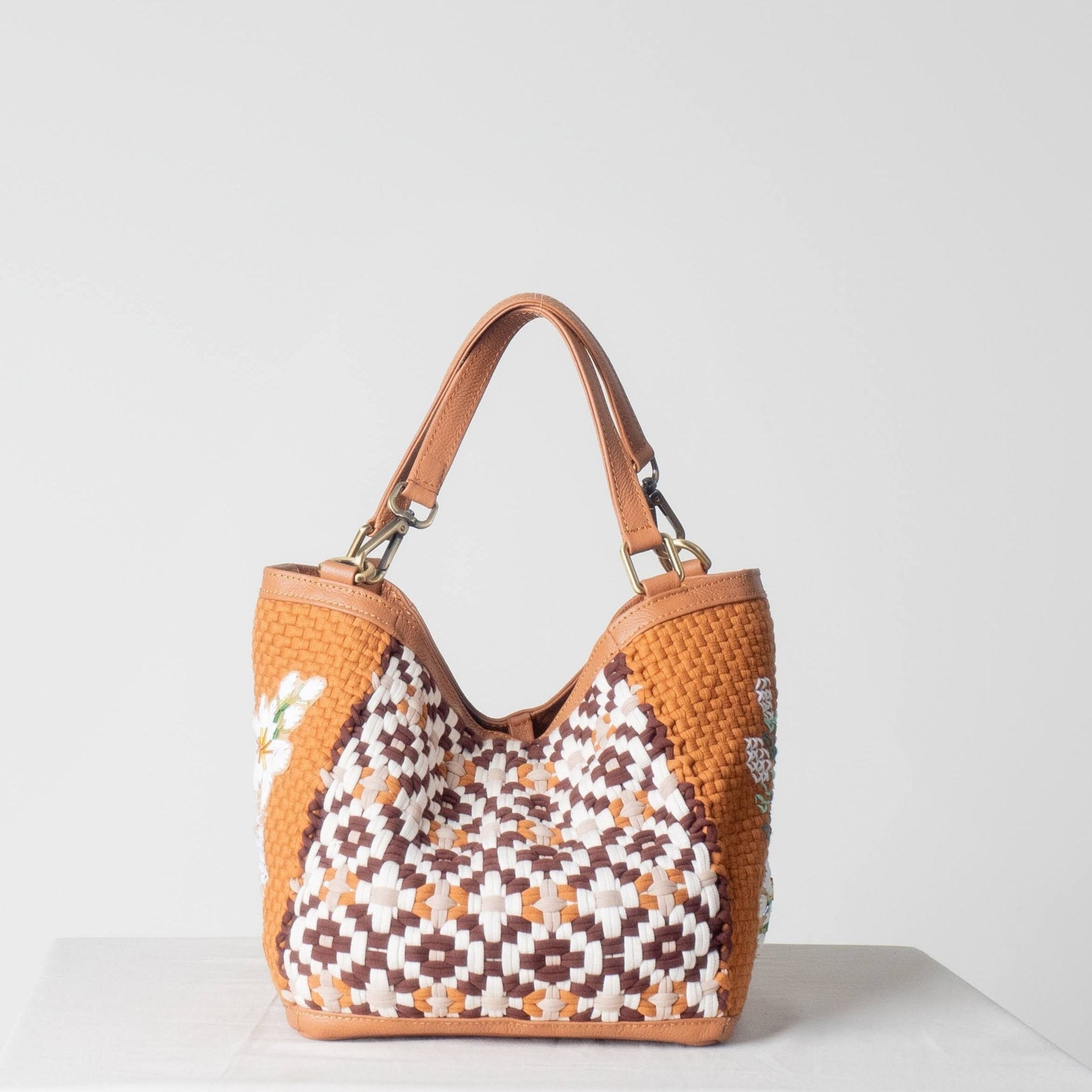 [Ready Today] Sampaguita Tote Tan Fashion Rags2Riches