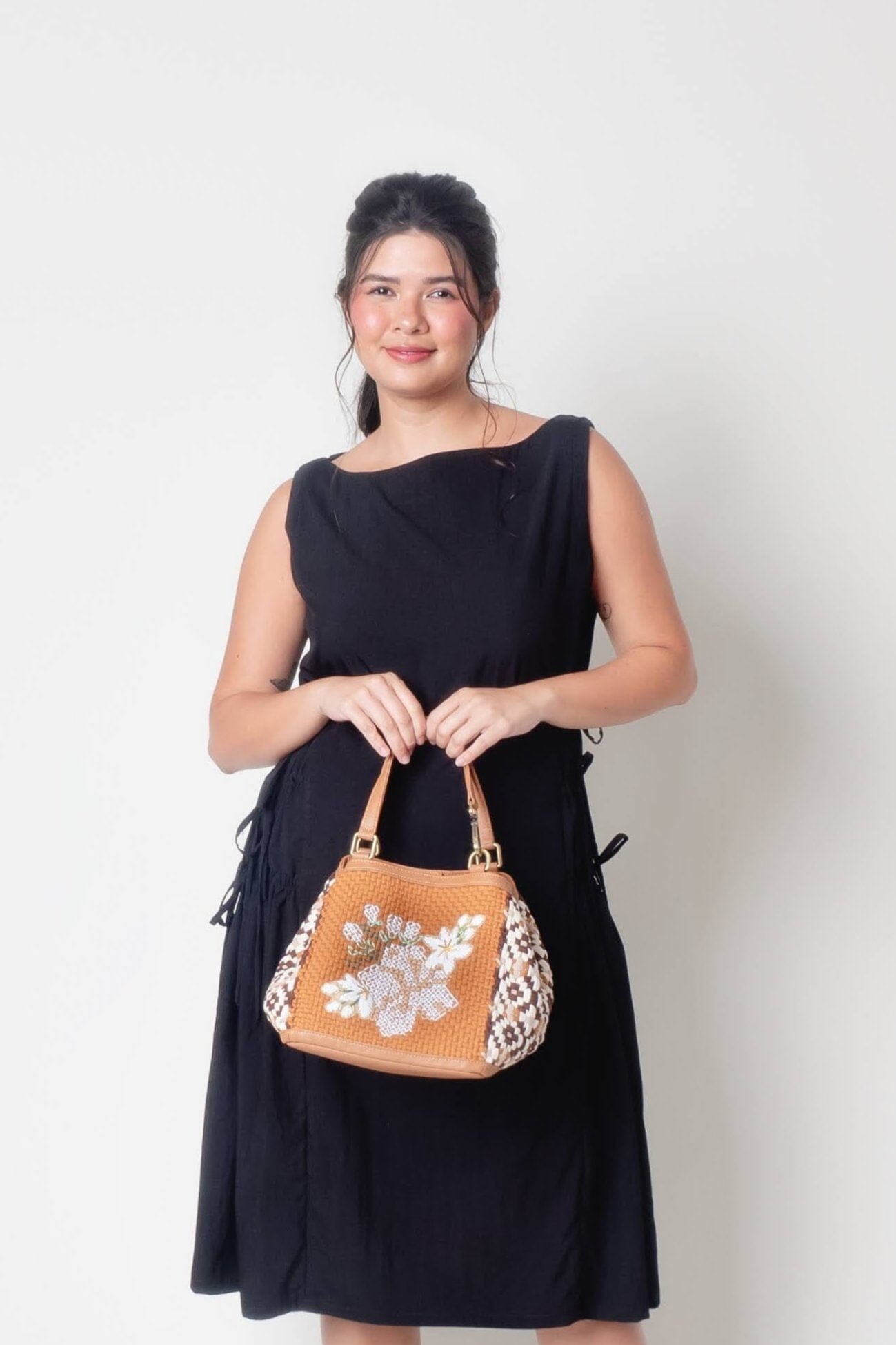 [Ready Today] Sampaguita Tote Tan Fashion Rags2Riches