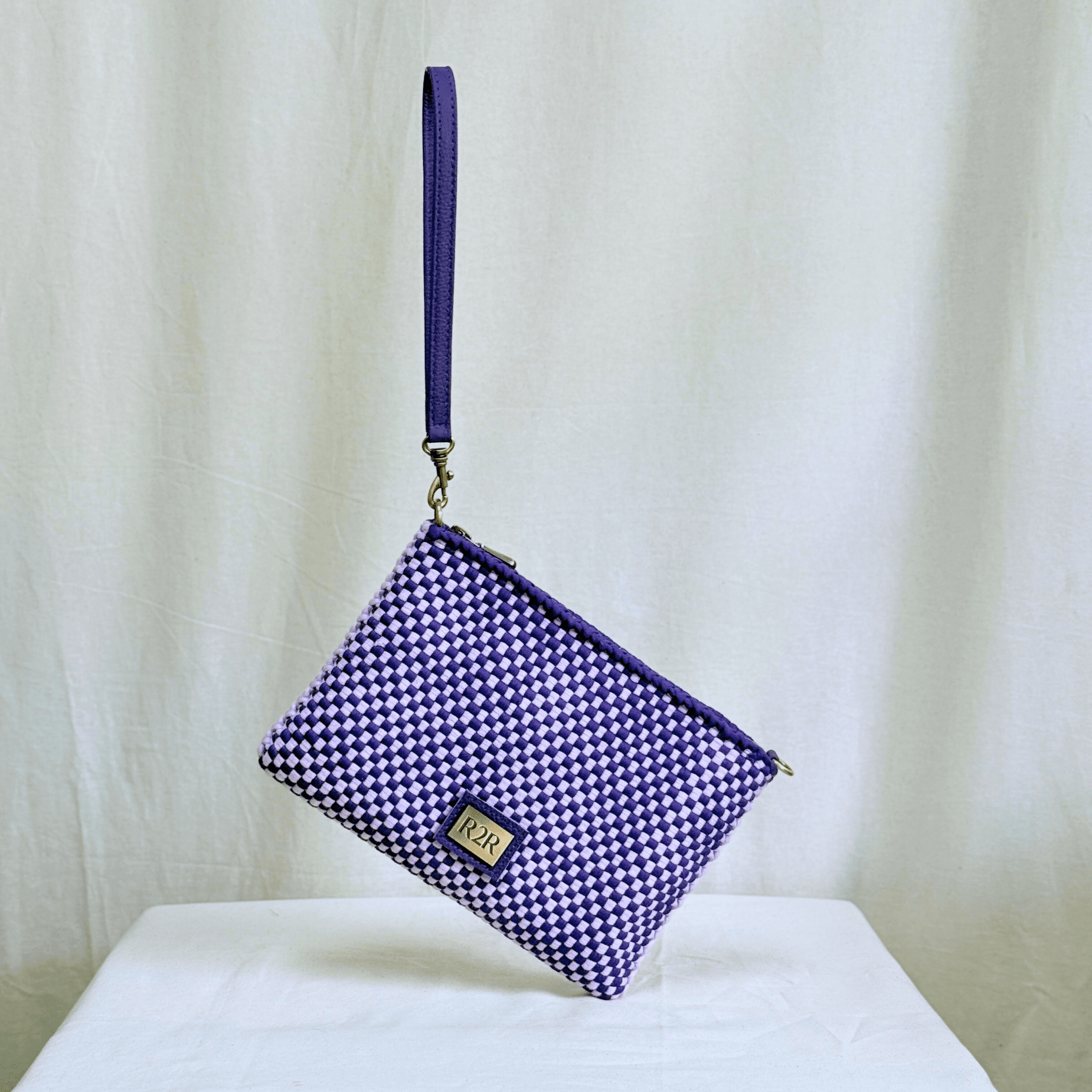 [Ready Today] Sobre Convertible Clutch Purple Fashion Rags2Riches