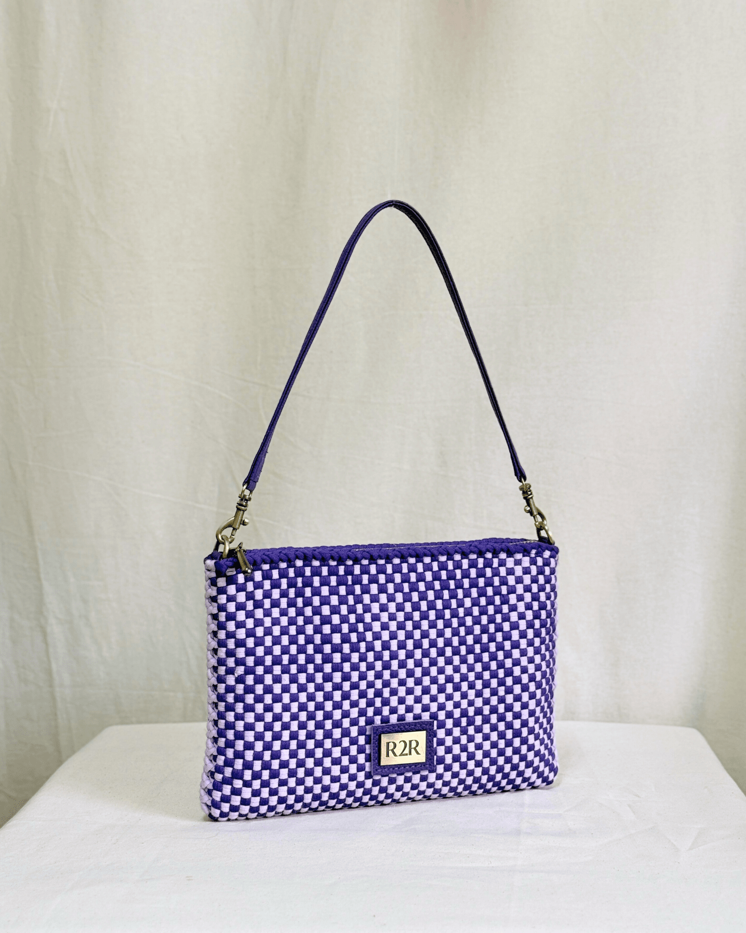 [Ready Today] Sobre Convertible Clutch Purple Fashion Rags2Riches