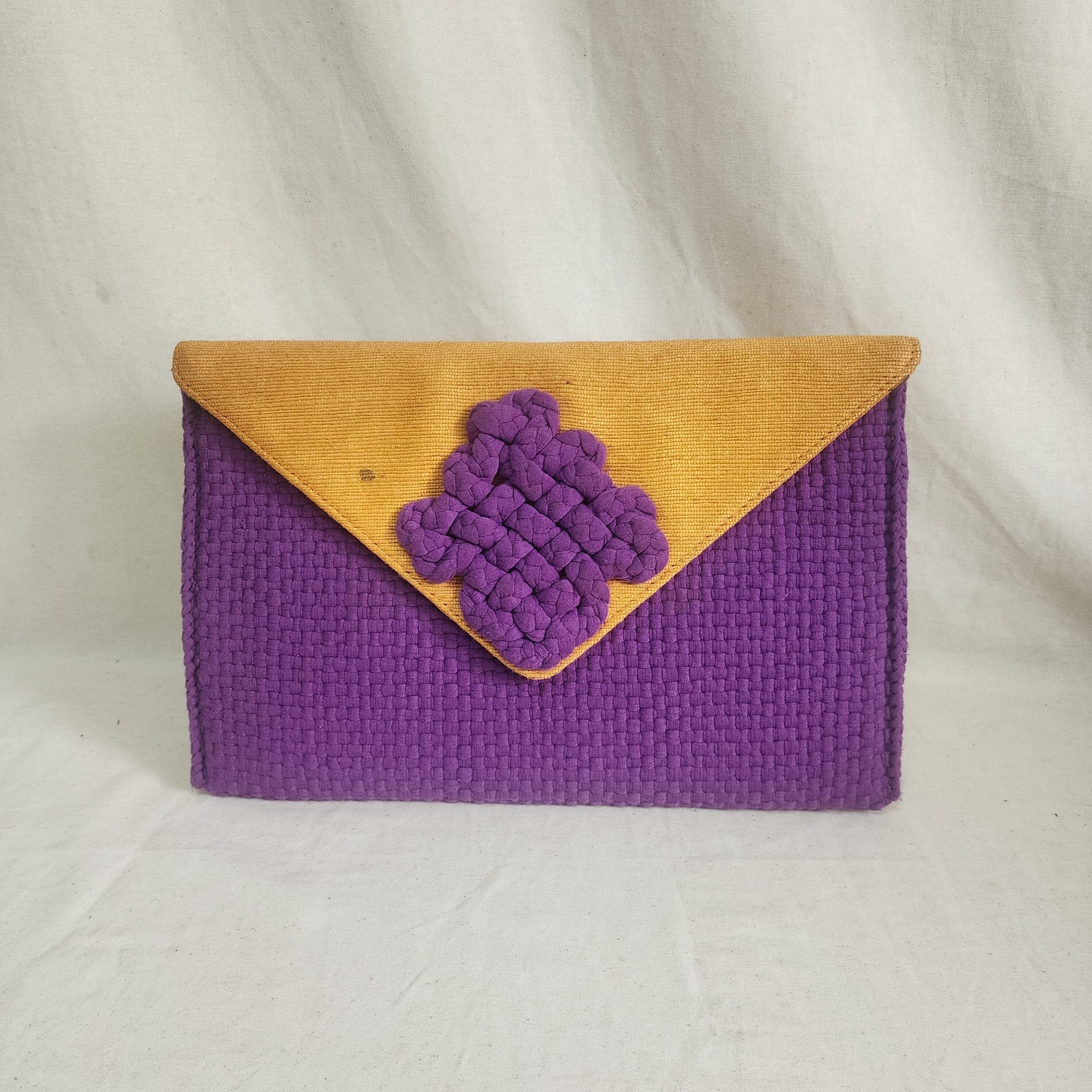 [SAMPLE] Envelope Clutch Purple Fashion Rags2Riches