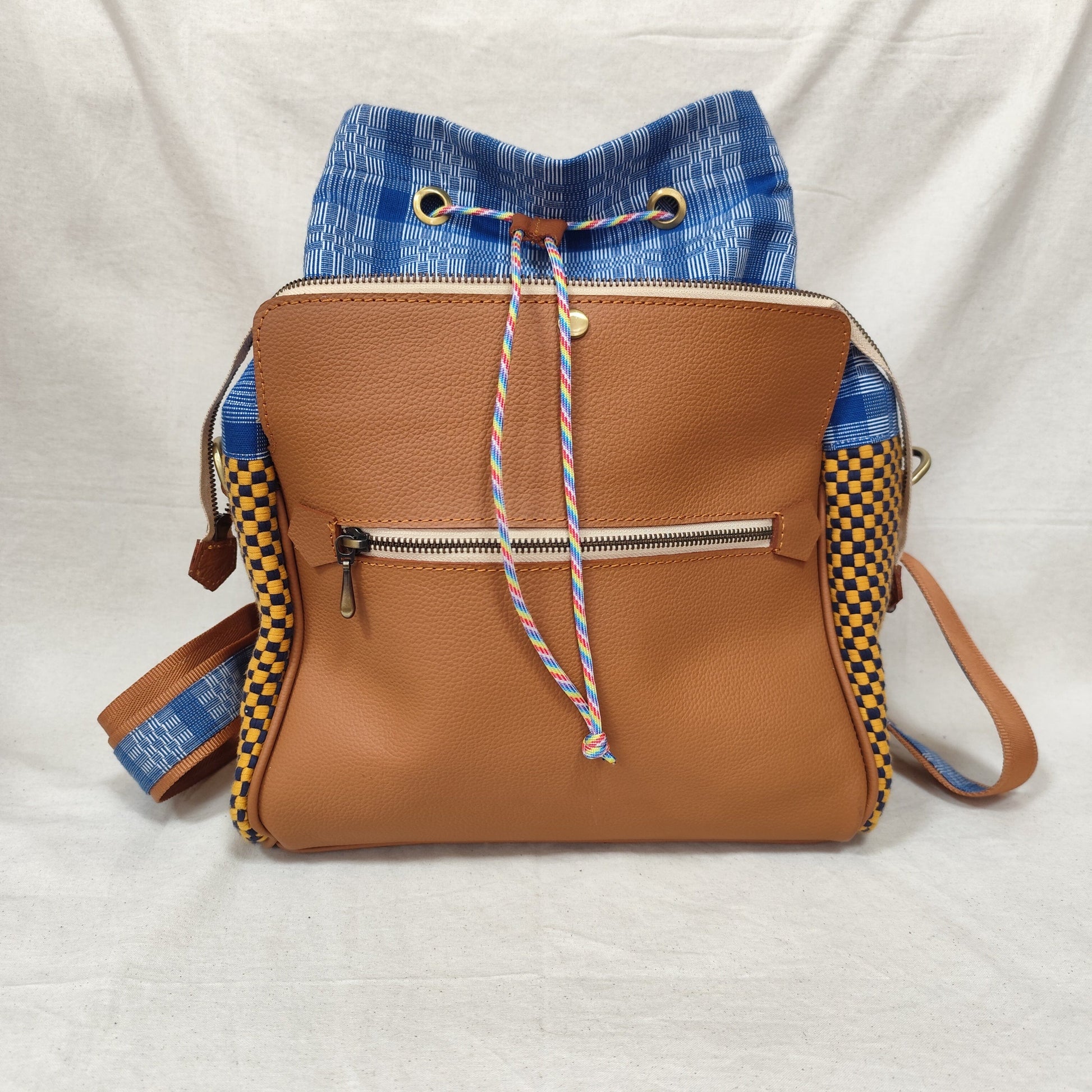 [SAMPLE] Leonor Midsize Backpack Tan Fashion Rags2Riches