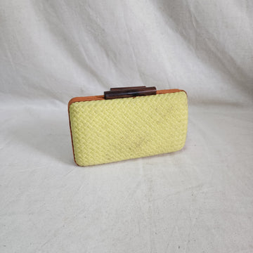 [SAMPLE] Maia Clutch Yellow