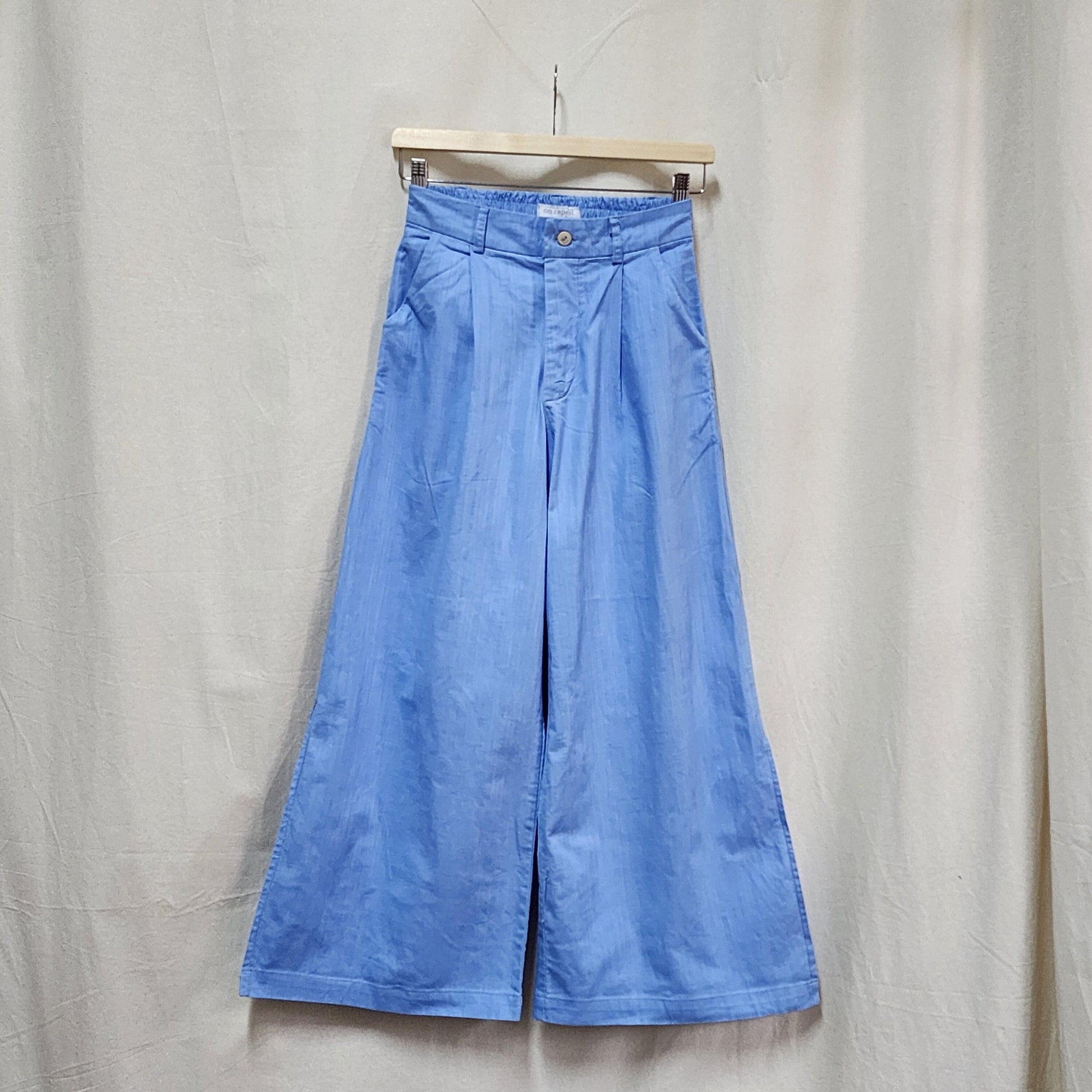 [SAMPLE] The Wide Pleated Trouser Light Blue Fashion R2R On Repeat