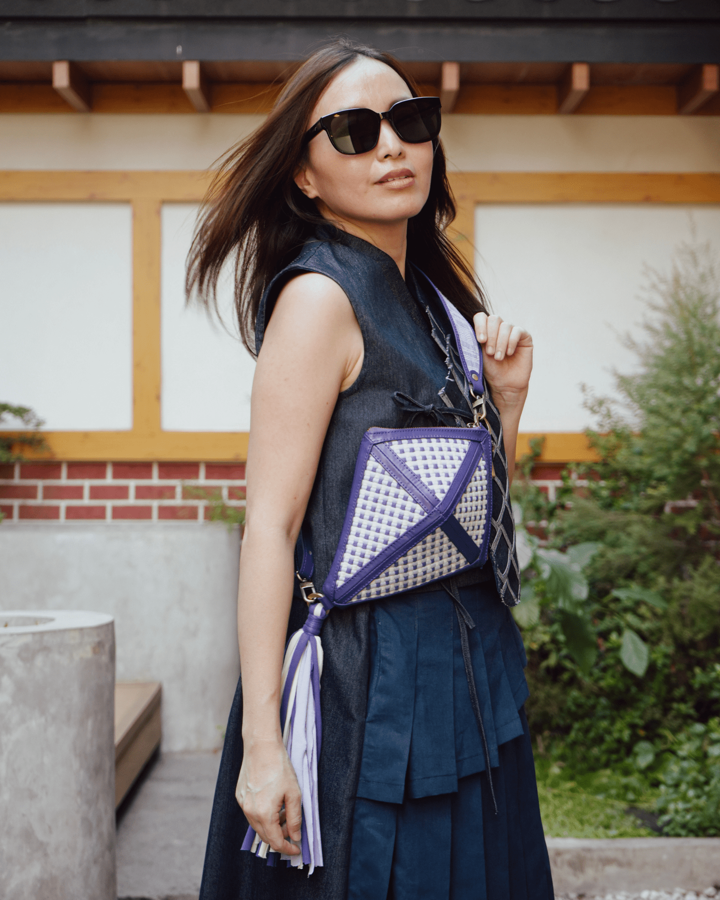 Saranggola Mini Borahae Purple Fashion Rags2Riches