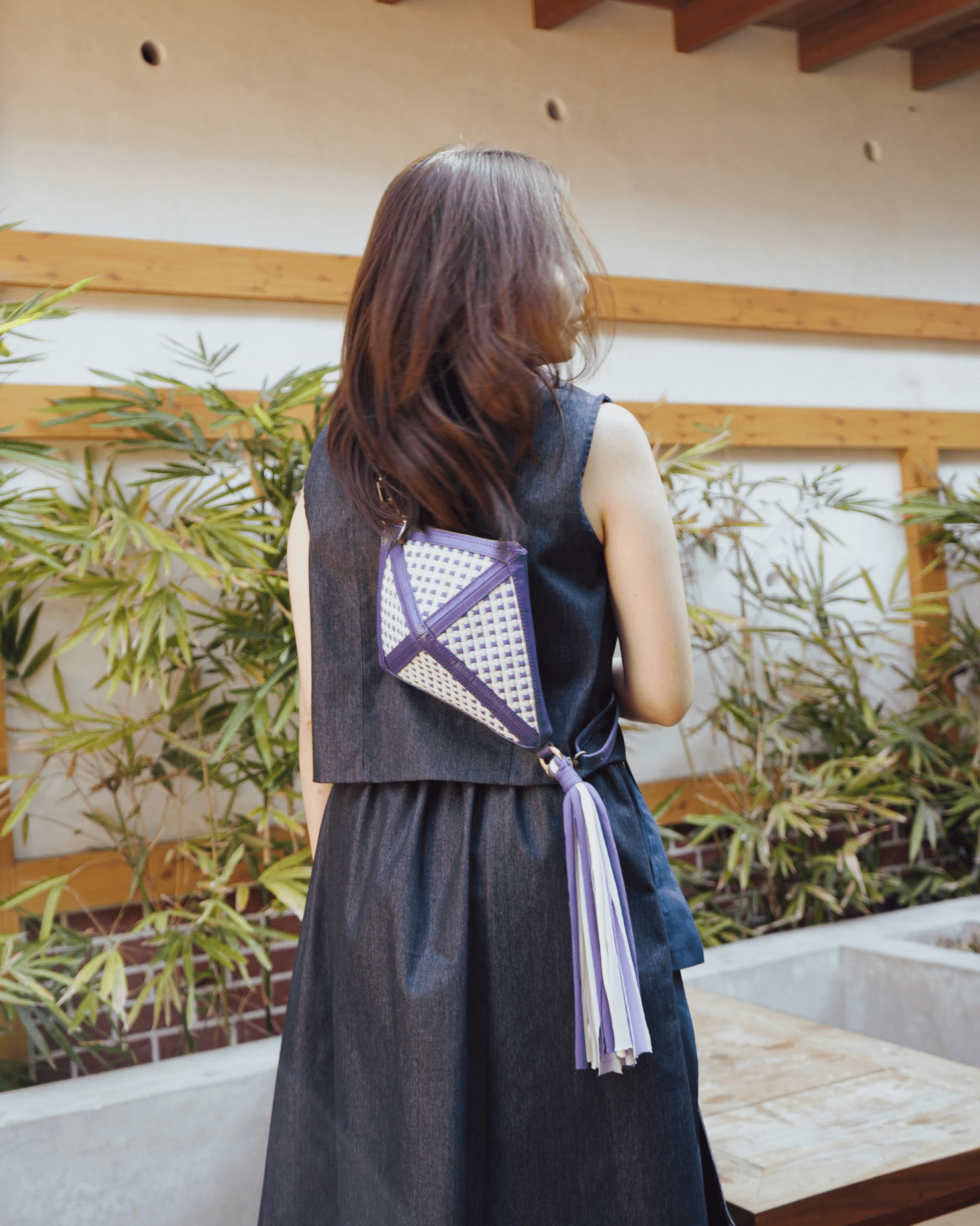Saranggola Mini Borahae Purple Fashion Rags2Riches