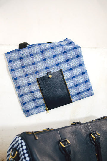 [Ready Today] Duffle Bag Monochrome Navy