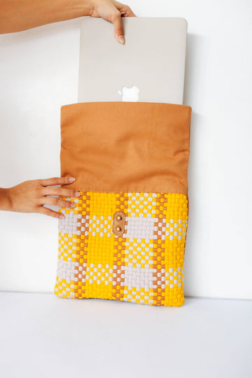 Charlie Laptop Sleeve Blocks Mango Graham