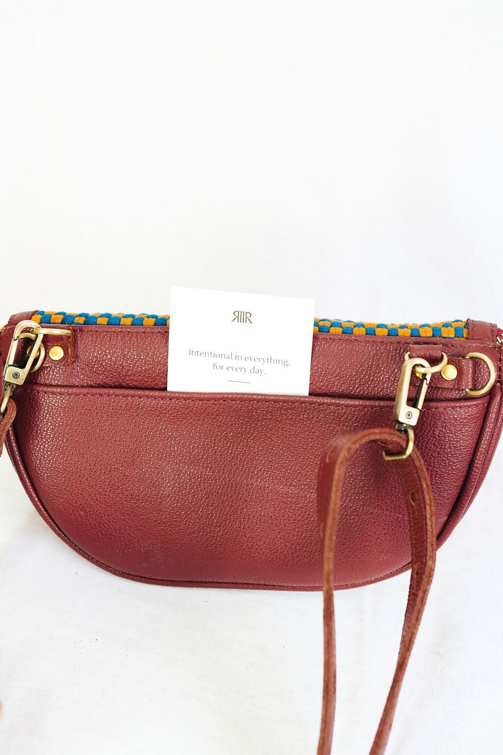 Noah Fanny Pack Burgundy 1.0 Fashion Rags2Riches