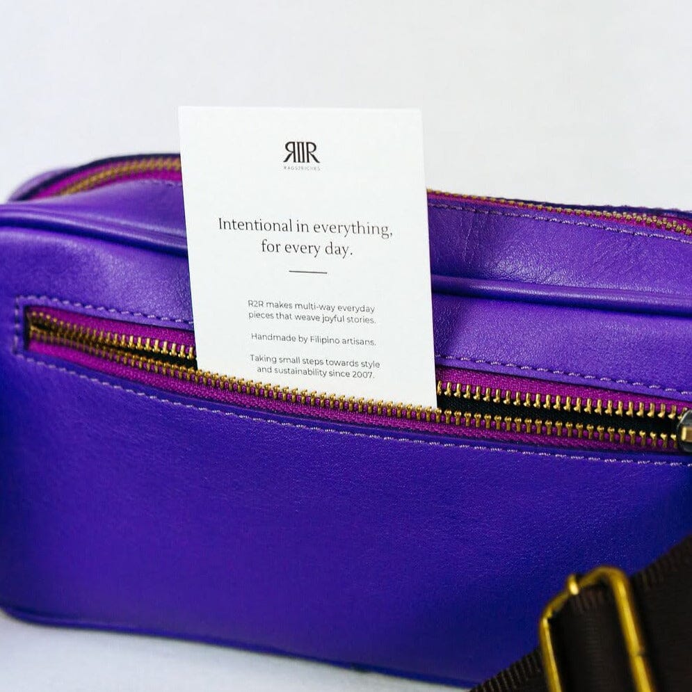 Rafa Fanny Pack Purple 1.0 Fashion Rags2Riches