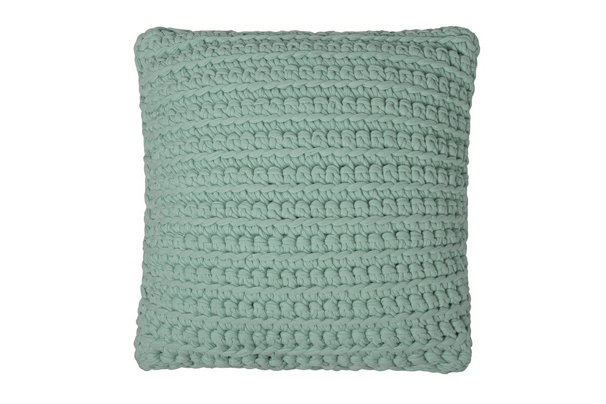 Suman Square Pouf Peppermint Home Rags2Riches