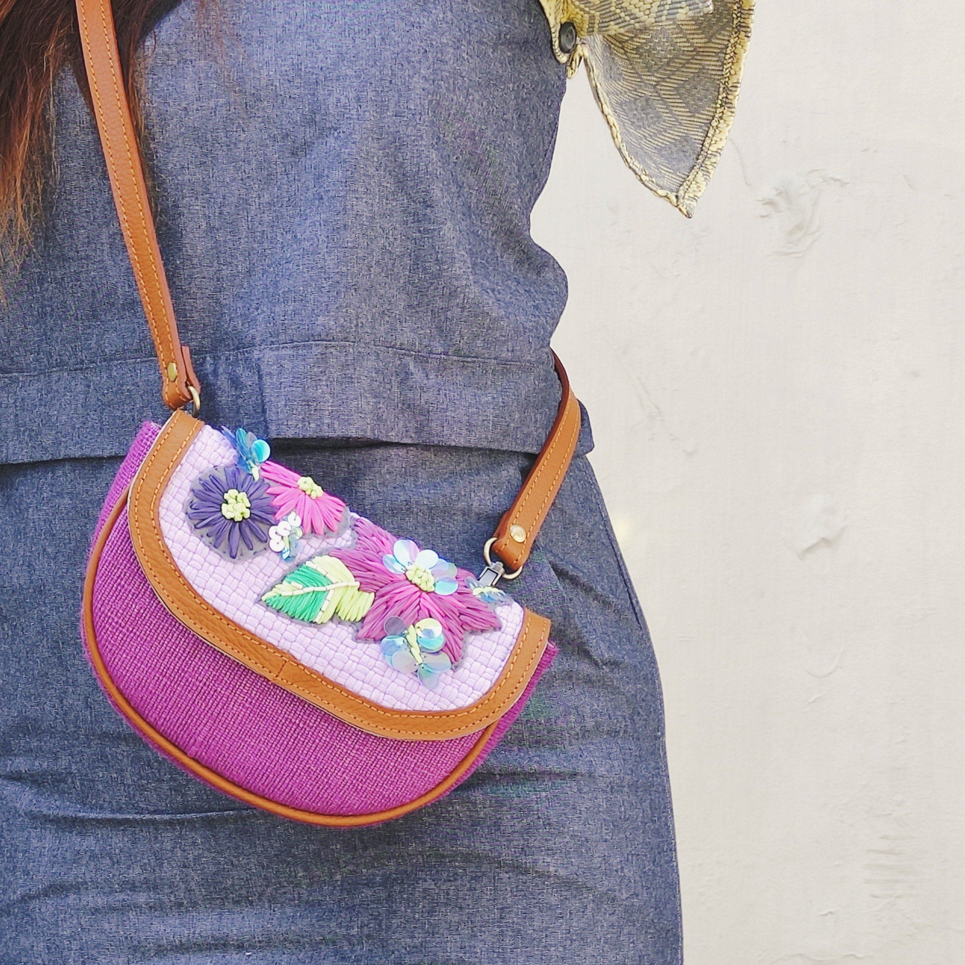 Vinia Hardin Fanny Pack Lilac Fashion Rags2Riches